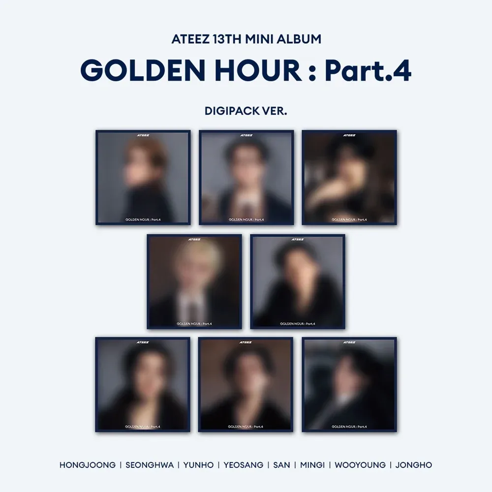 ATEEZ - GOLDEN HOUR : Part.4 (Digipack ver.)
