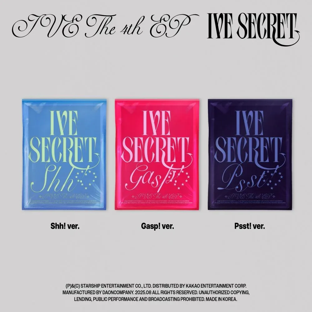 IVE - IVE SECRET (Discounted Sealed Album)