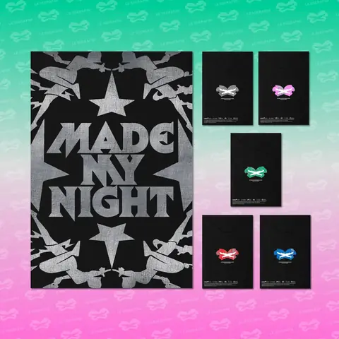 LE SSERAFIM - Made My Night (COMPACT ver.) Silver Glitch