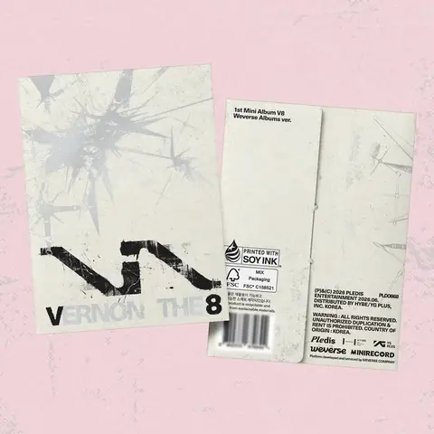 VERNON X THE8 (SEVENTEEN) - V8 (Weverse Albums ver.)
